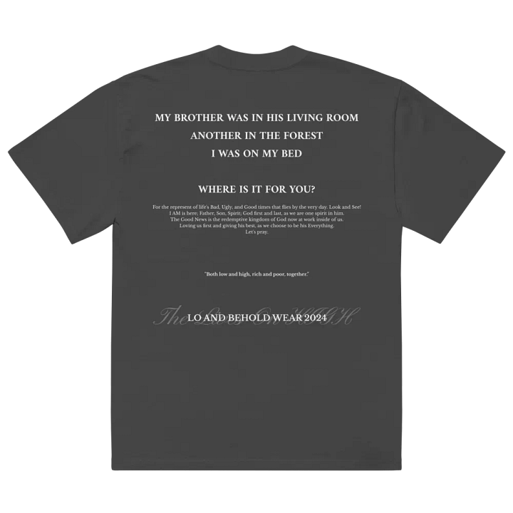The Lives On HIGH | Saved | UNISEX OVERSIZED Tee product image (2)