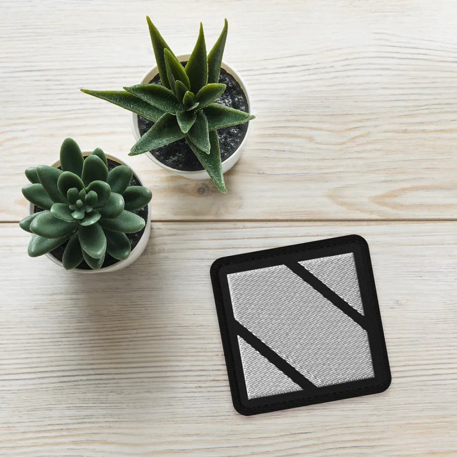 Newfangled Logo Patch - White product image (4)