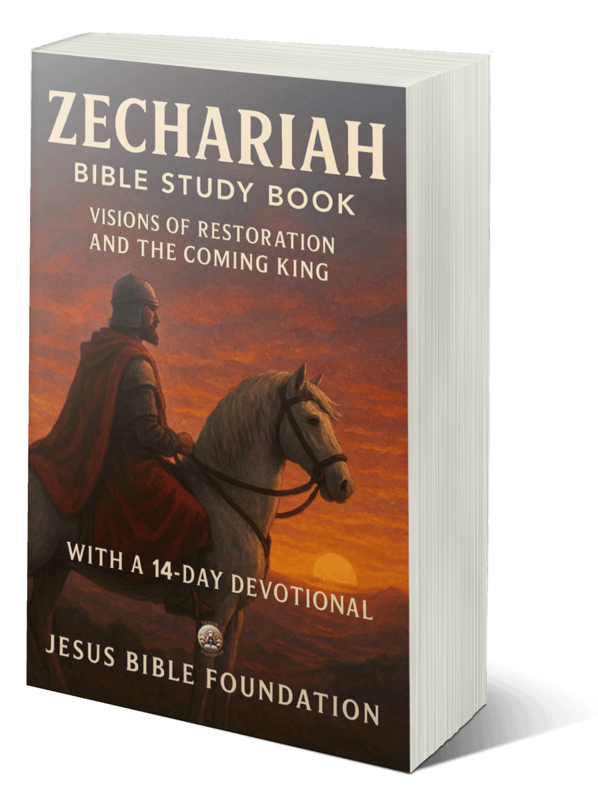 Zechariah Bible Study Book: Visions of Restoration and the Coming King With A 14 Days Devotional product image (1)