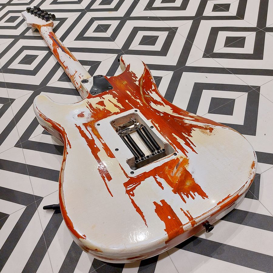 Red & White Relic Strat product image (8)