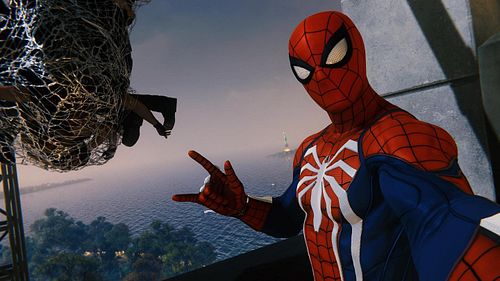 #spiderman is now in the books! 10/10 game… I got to play with webs 😎