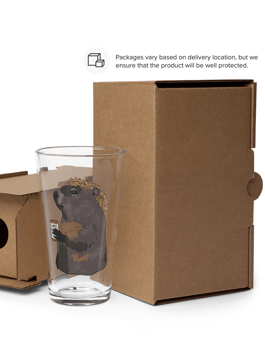 Hog n' Cider pint glass product image (6)