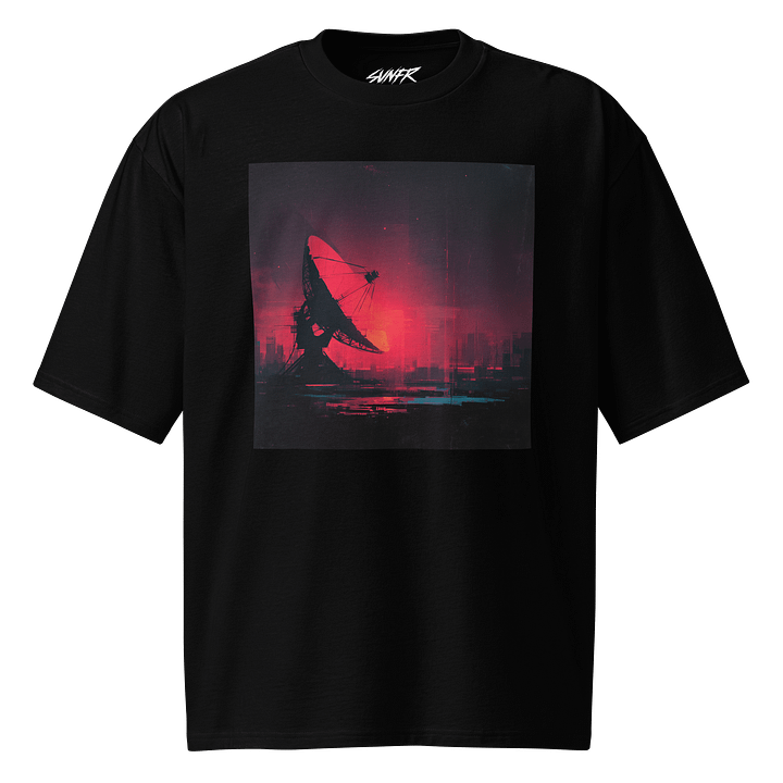 SVNFR [TRANSMISSION_01] Tee // Oversized product image (1)