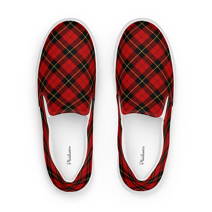 Wallace Tartan Women's Slip-On Shoes product image (1)