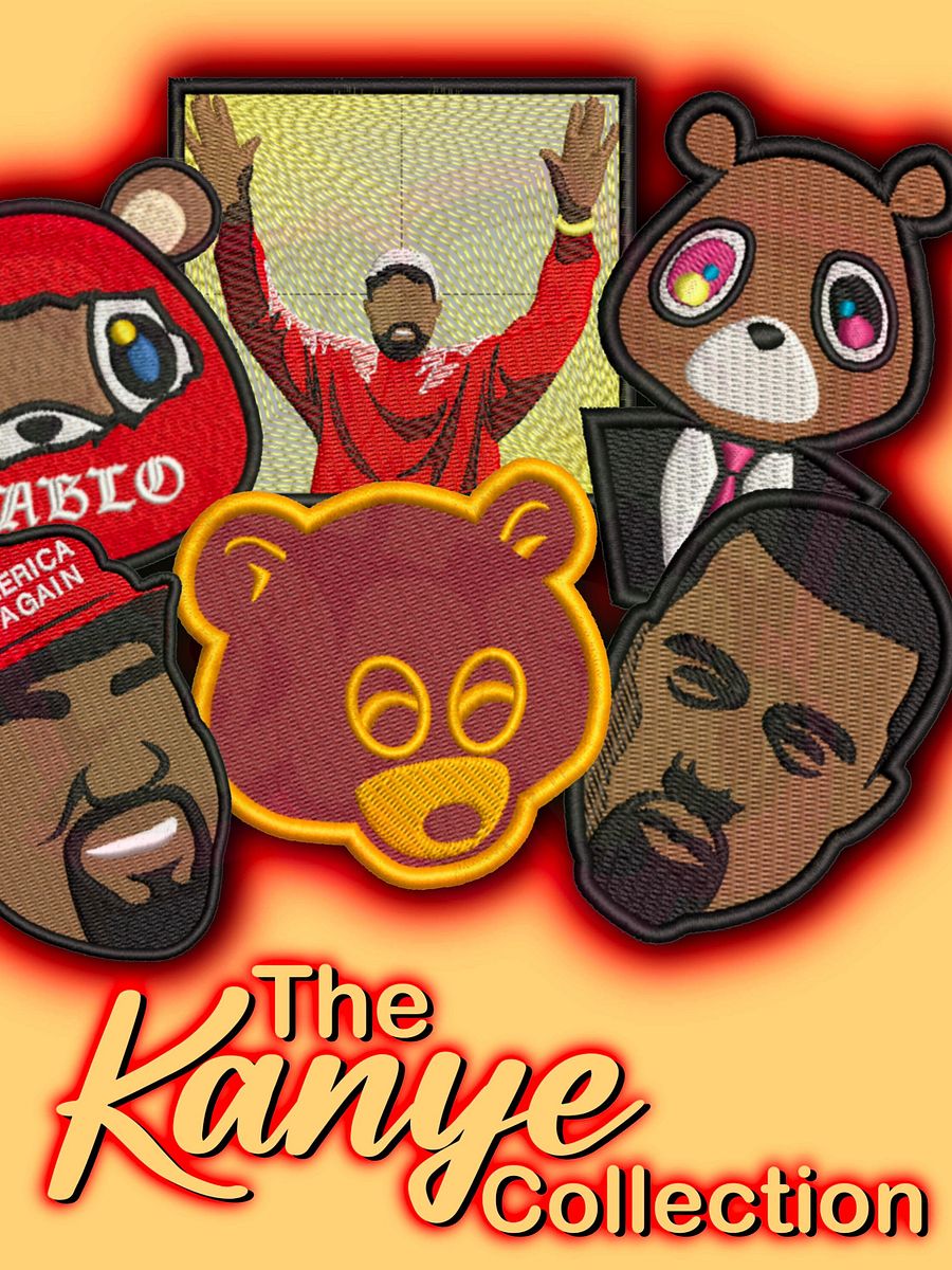 Hip-Hop COLLECTION of Digital Embroidery Files product image (1)