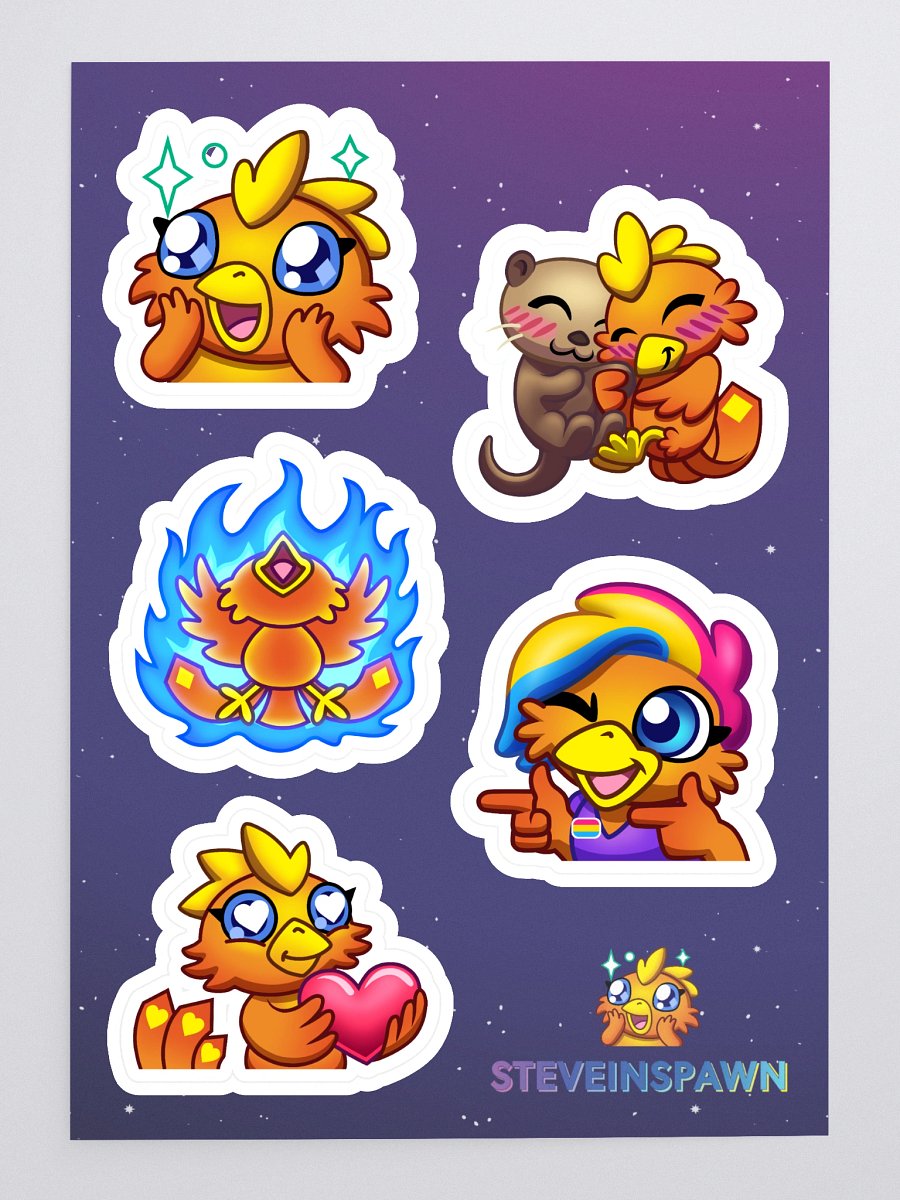 Spawոzone Sticker Sheet 1 product image (3)
