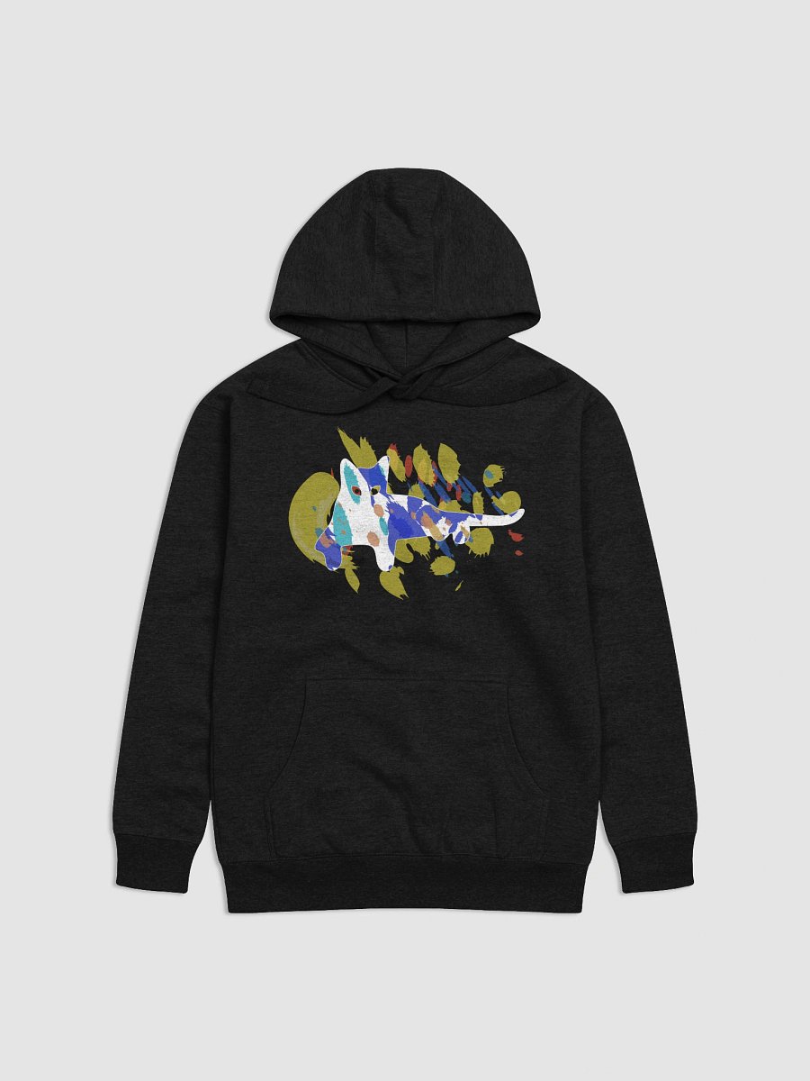 Colorful Abstract Cat Unisex Hoodie product image (4)