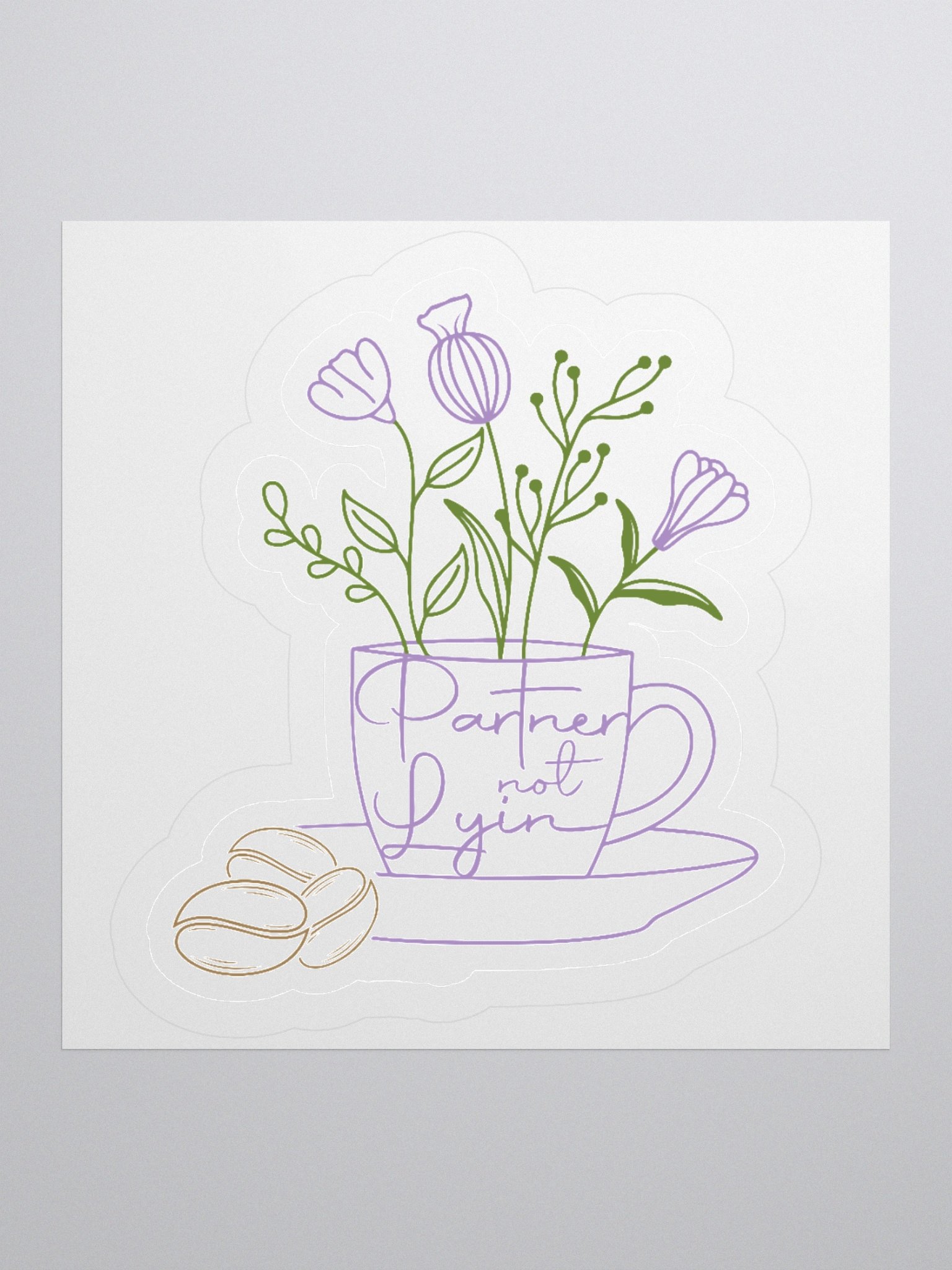 Brew & Bloom Sticker product image (1)