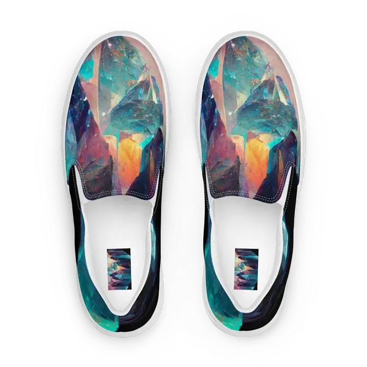 The Crystal ship, women's premium canvas slip ons product image (1)