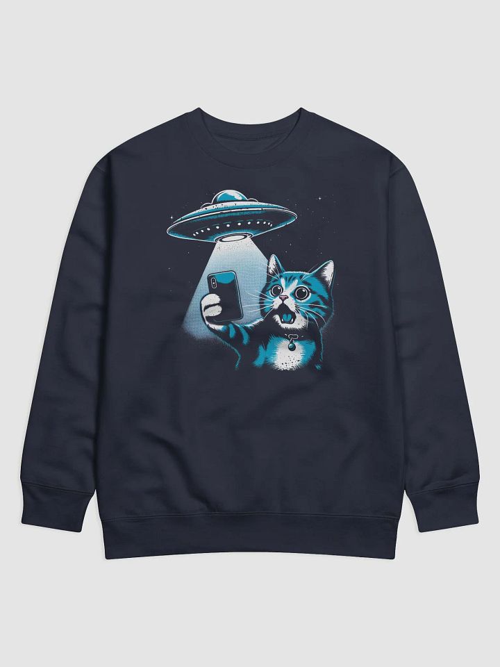 Surprised Cat UFO Sweatshirt product image (5)