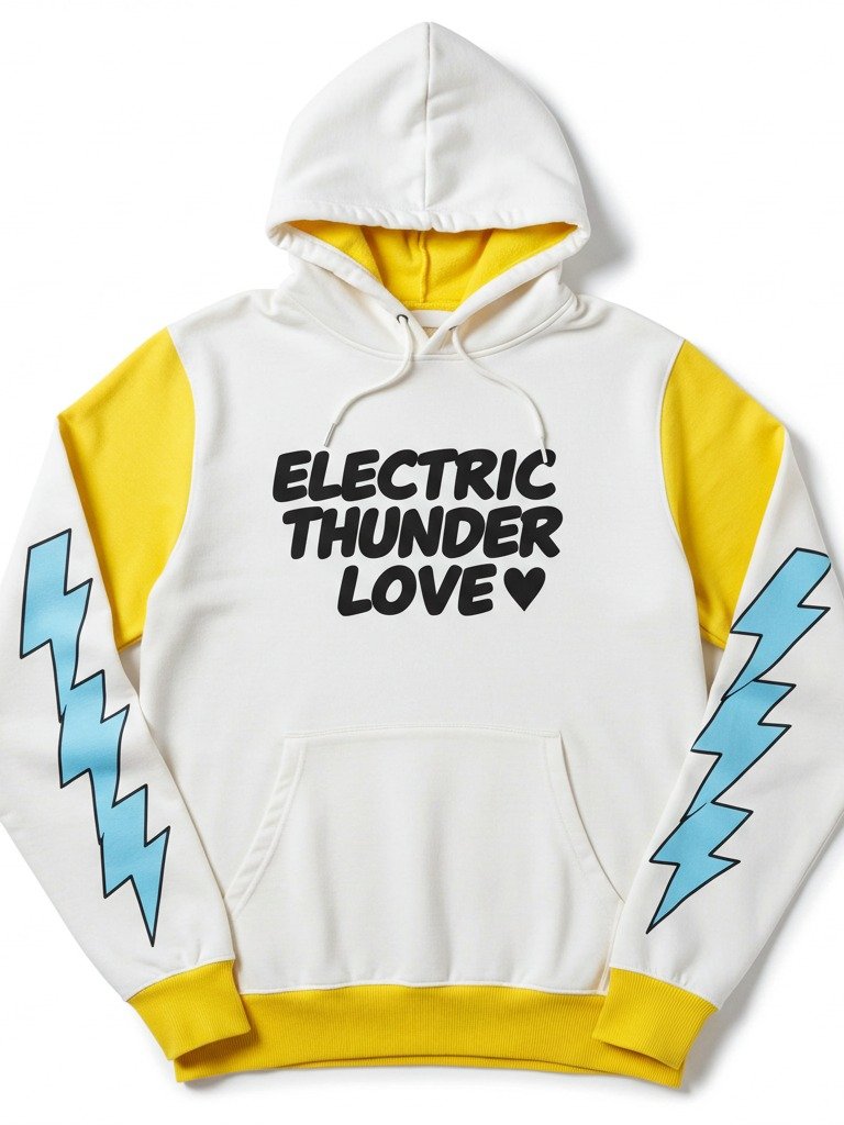 ELECTRIC.THUNDER.LOVE OFFICIAL HOODIE product image (1)