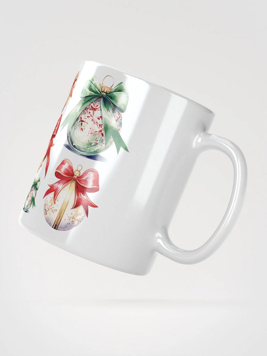 Festive Ornaments White Glossy Mug product image (3)