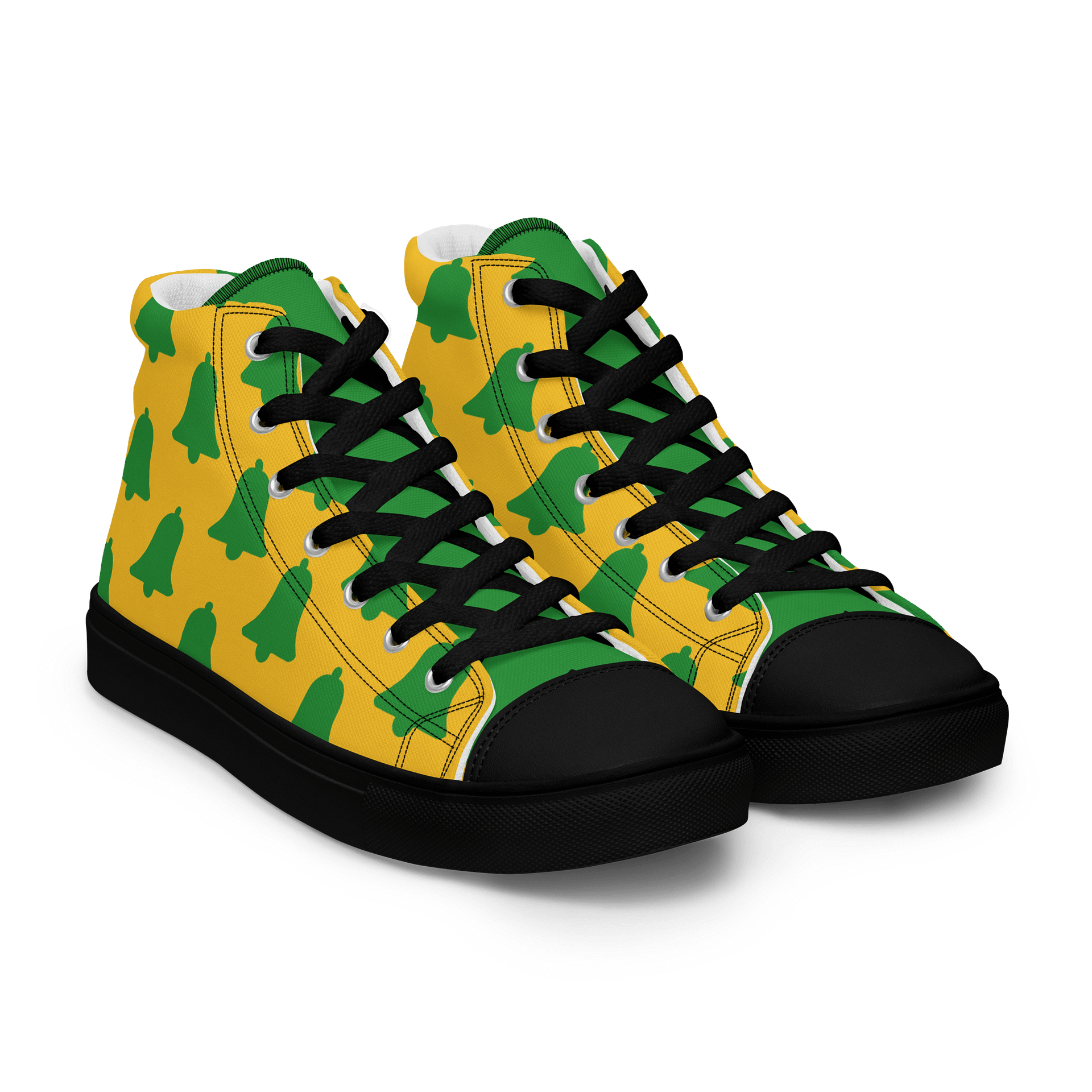 Retro Chic Green Bell High Tops product image (11)