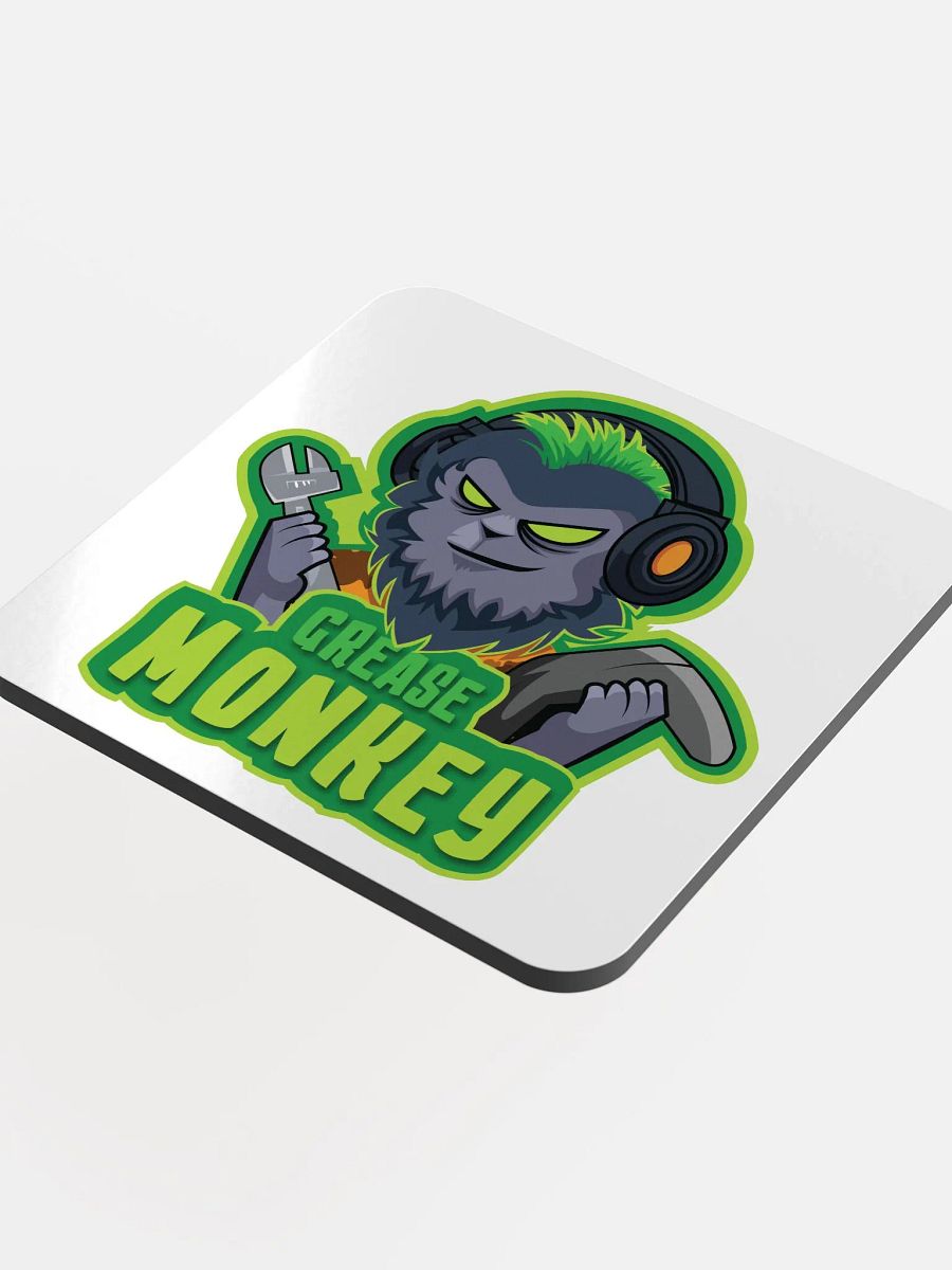 Grease Monkey Logo Coaster product image (4)