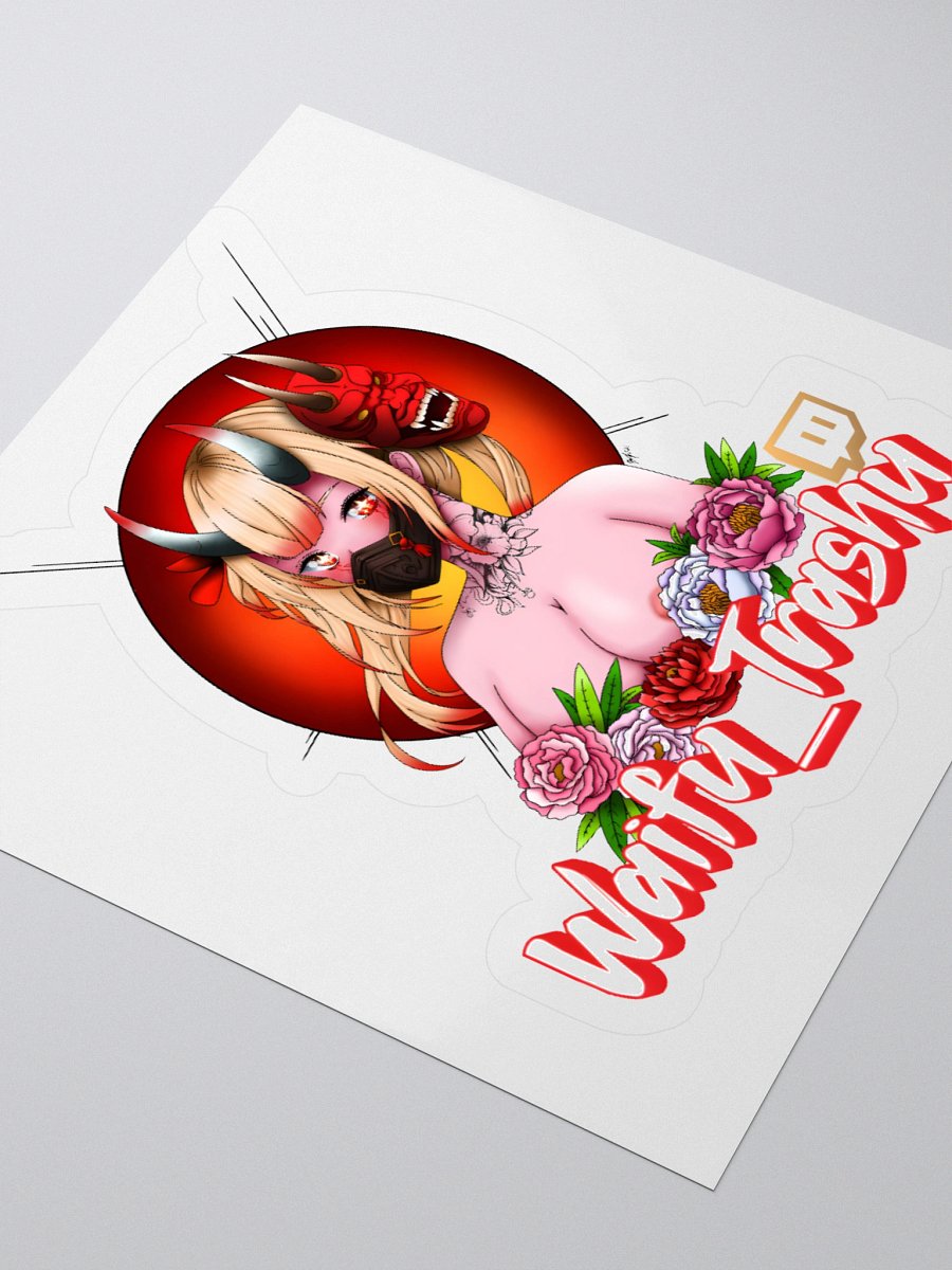 Demon Waifu Kiss Cut Stickers product image (8)