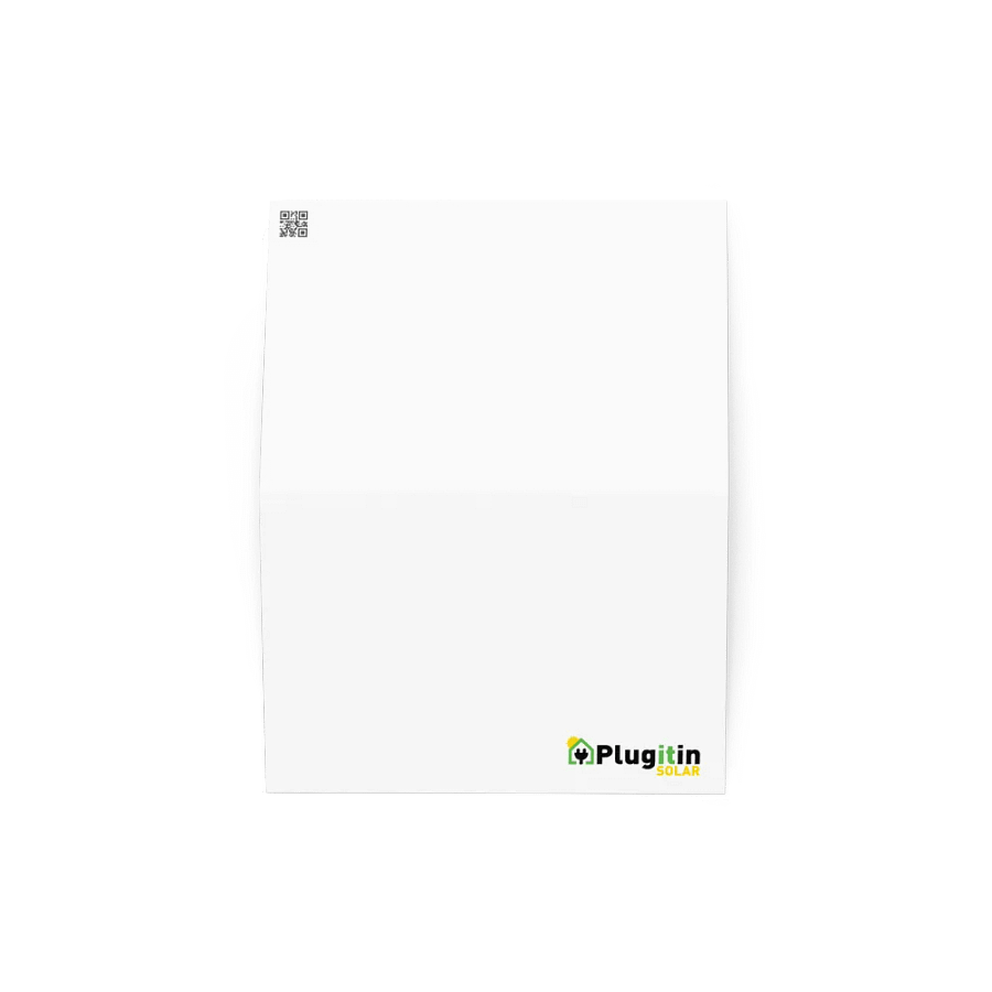 Plug It In Solar High-Quality Greeting Card product image (4)