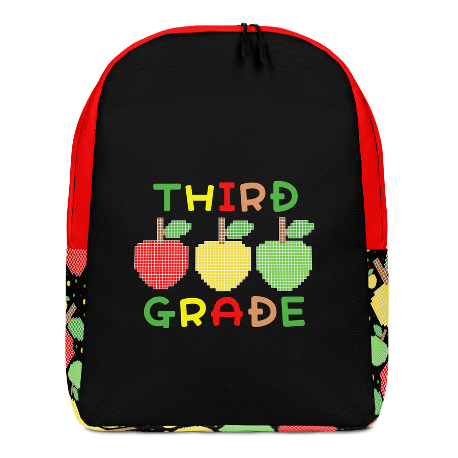Vibrant Third Grade All-Over Print Backpack product image (2)