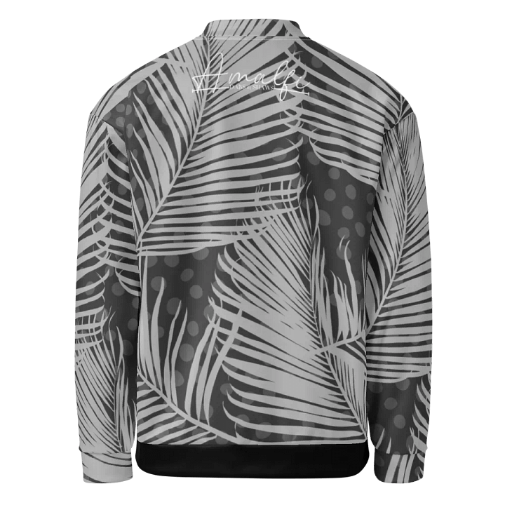 Unisex Amalfi Tropical Feather Dream All-Over Bomber Jacket product image (2)