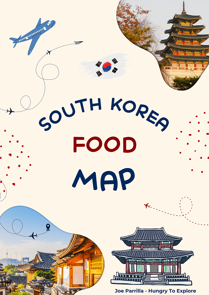 South Korea Food Map product image (1)