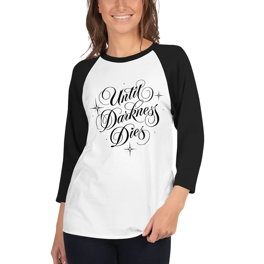 Until Darkness Dies (simple design) Fine Jersey Raglan Tee product image (34)