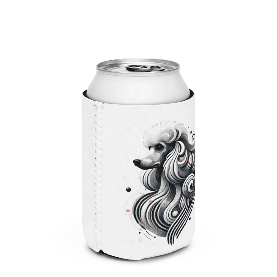 Abstract Poodle Can Cooler product image (3)
