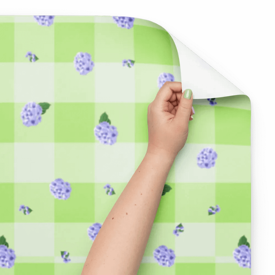 Bunnies and Hydrangeas Wrapping Paper Set product image (9)