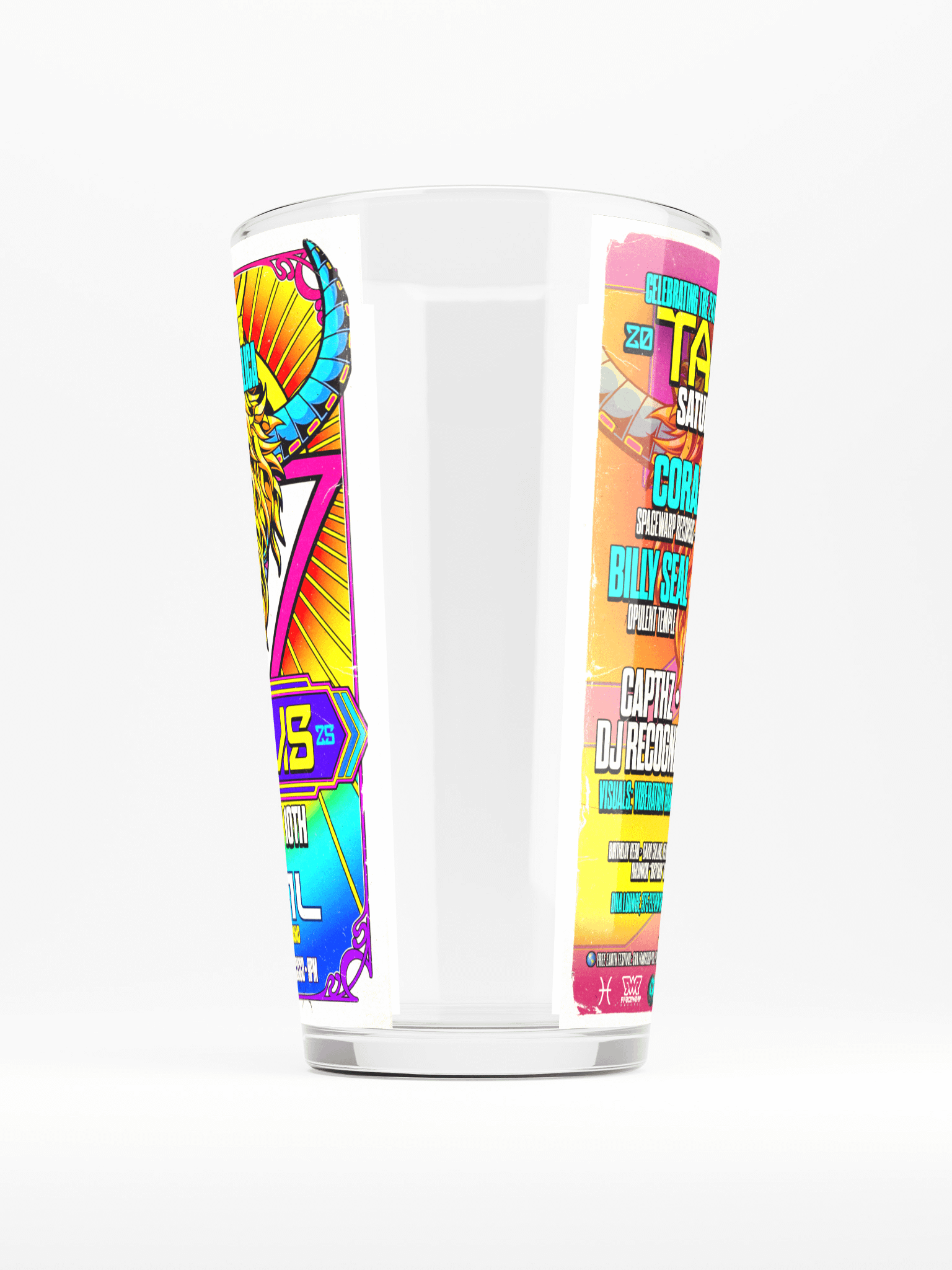 Taurus 2025 Shaker Pint Glass product image (5)