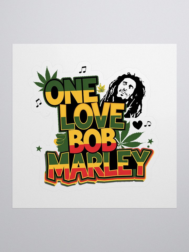 One Love Cut Stickers product image (1)