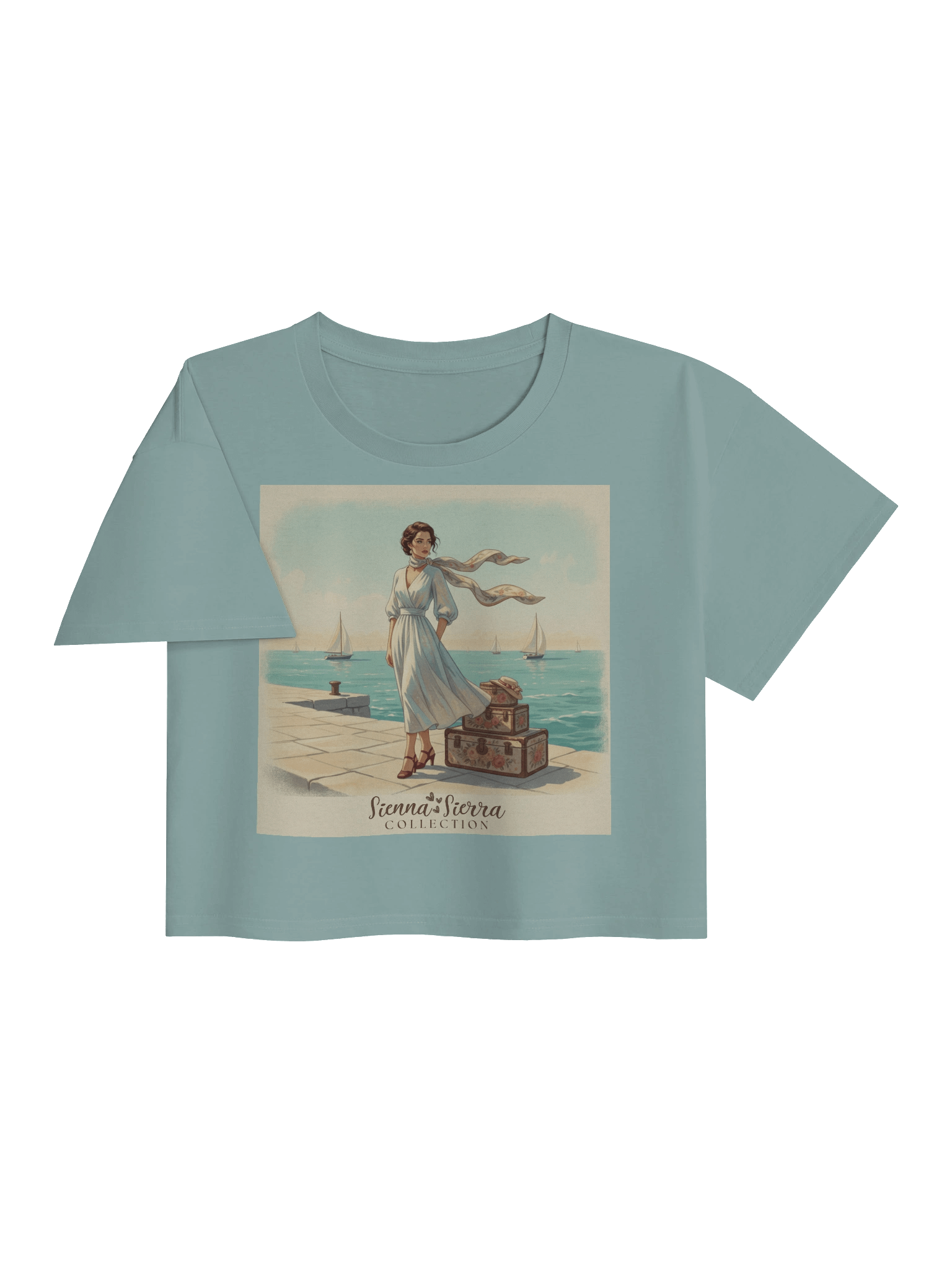 Seaside Escape Crop Top – Retro Wanderlust Style product image (17)