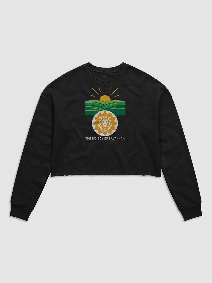 Rising Sun Women's Fleece Crop Sweatshirt product image (1)