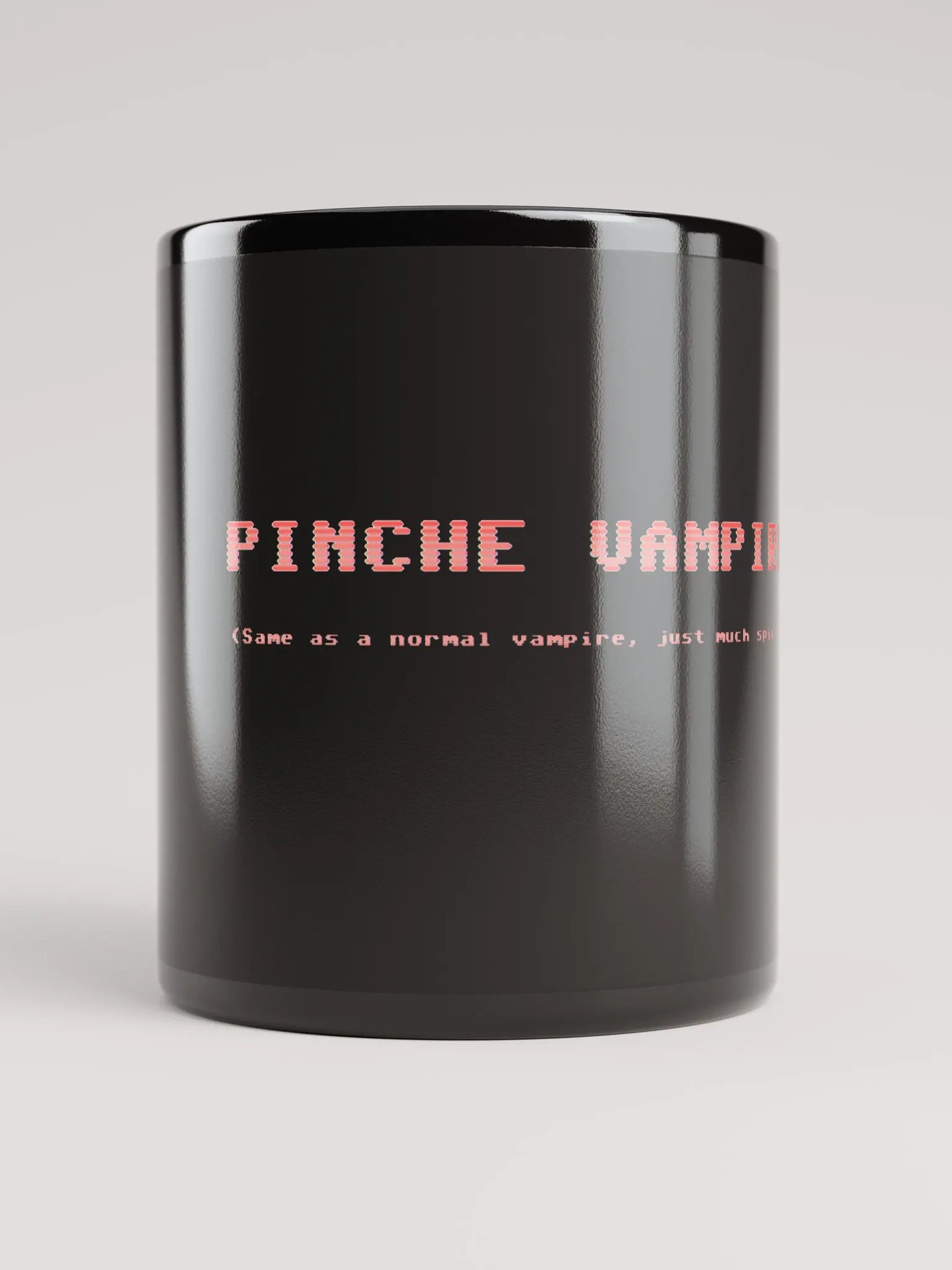 Pinche Vampire Black Mug product image (1)
