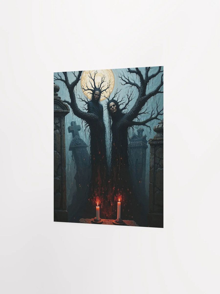 Moonlit Forest Spirits Poster product image (9)