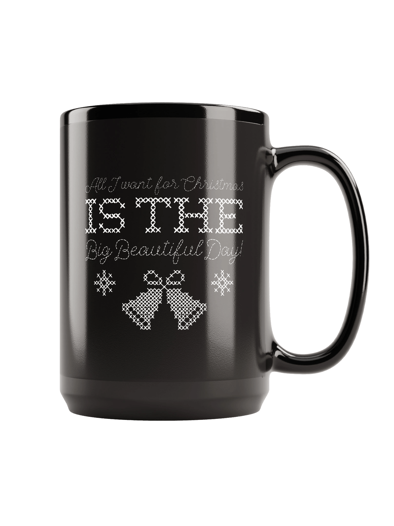 All I Want For Christmas Cross-Stitch Mug product image (1)