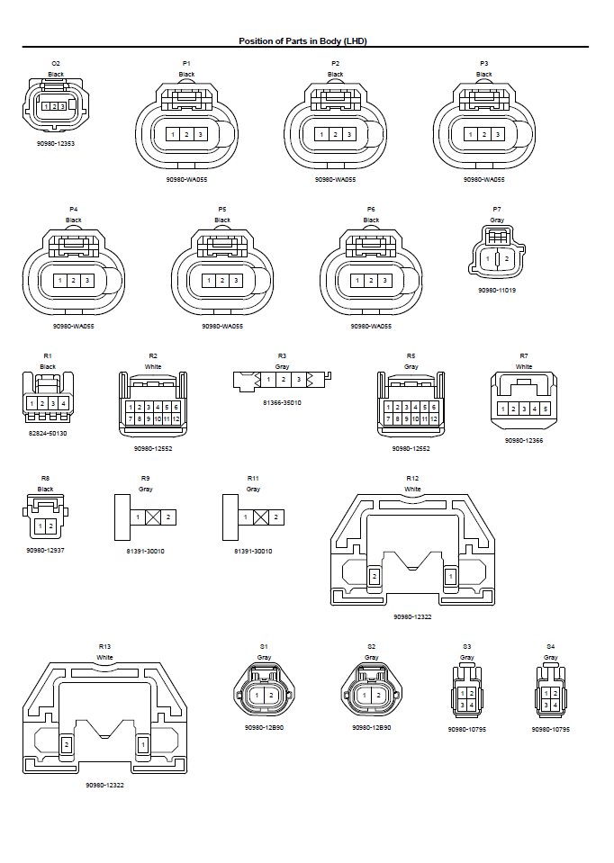 Toyota C-HR Hybrid (2016) Wiring Diagrams product image (4)