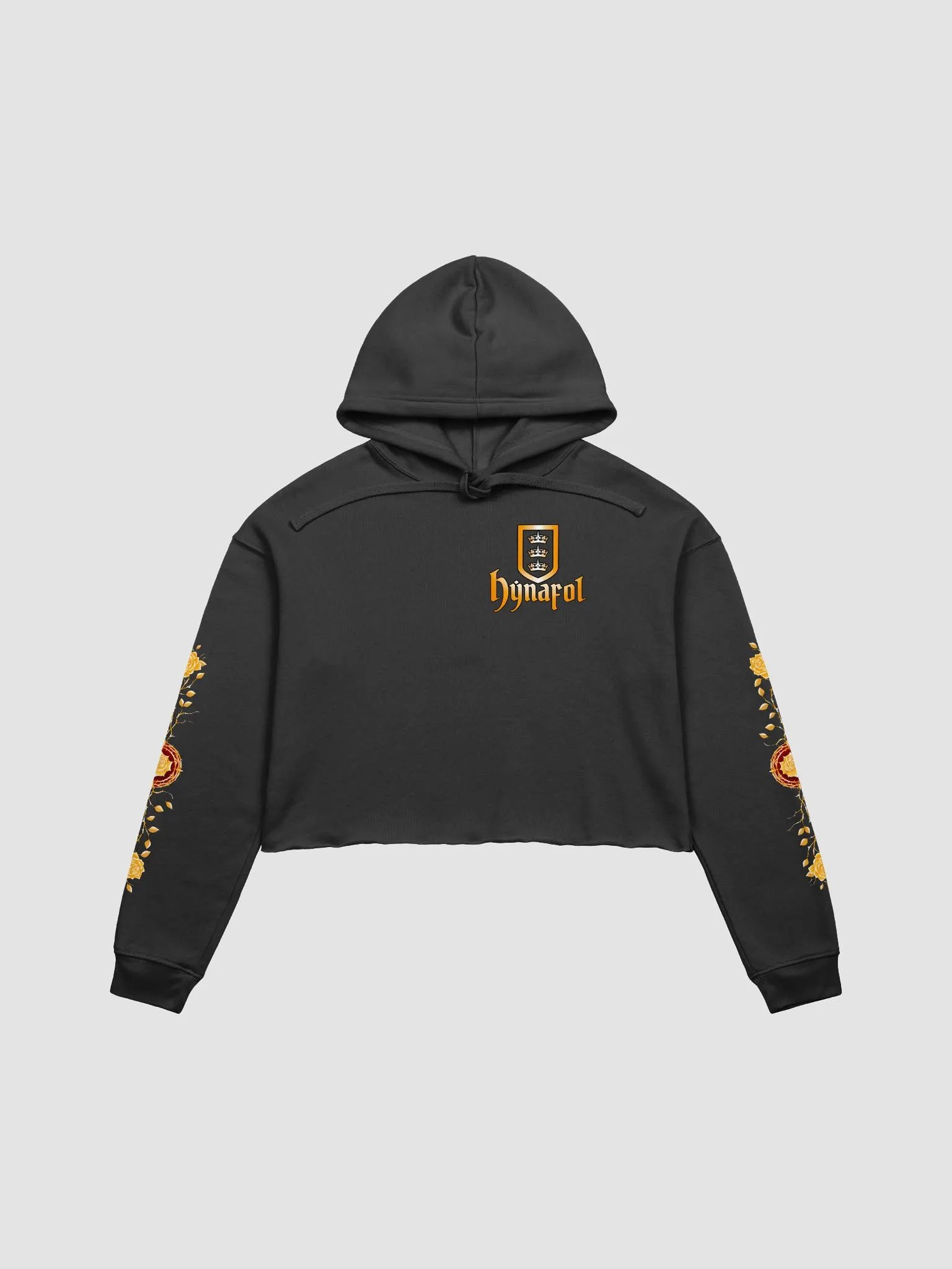 The Golden Rose Crop Hoodie product image (1)