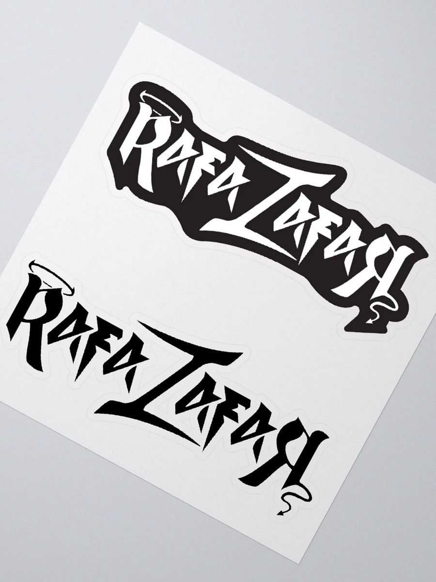 RafaZafar Logotext Stickers product image (2)