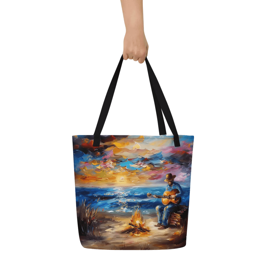 Music is Life Tote Bag product image (6)