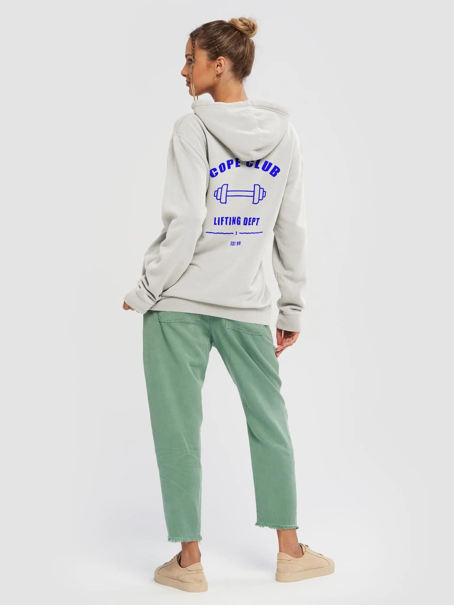 Cope Club Fitness Jumper Blue Print v2 product image (4)