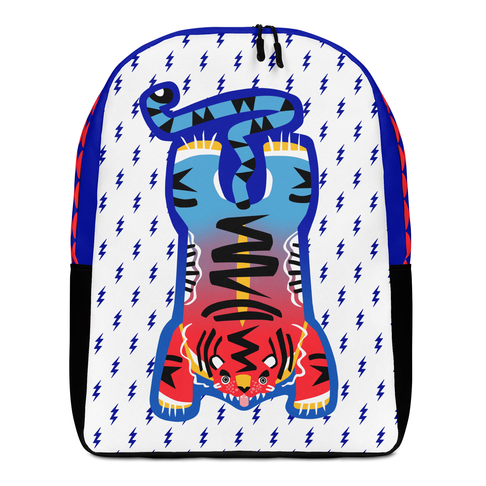 Blue and Orange Tiger Backpack - Electric Tiger Club product image (3)