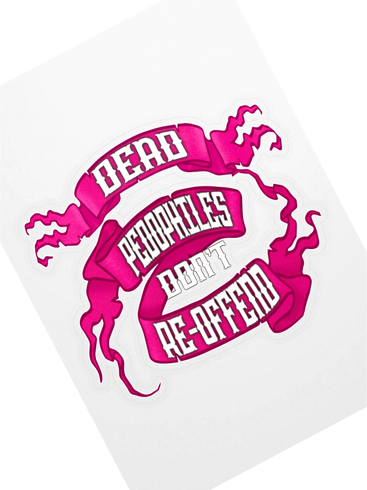 Dead Peds Pink Sticker product image (1)