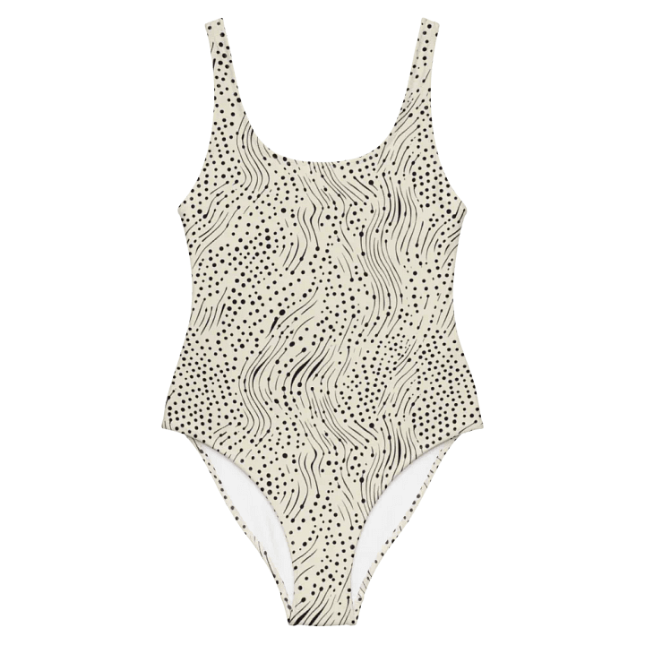 Midnight Drift One-Piece Swimsuit – Effortless Cool, Minimal Muse product image (2)