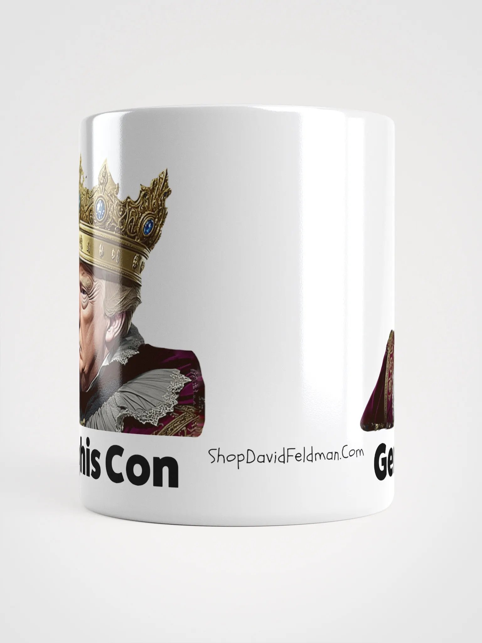 Donald Trump As Genghis Con Ceramic Coffee Mug product image (5)