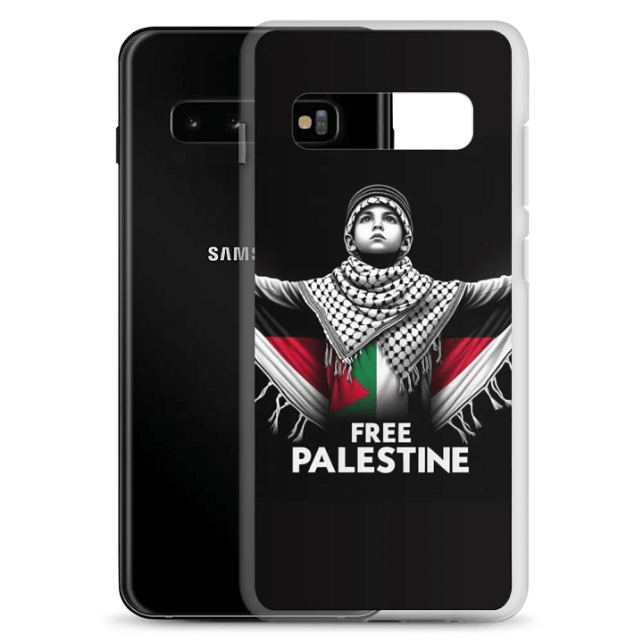Free Palestine Clear Case for Samsung® |AI Design Free Palestina product image (20)