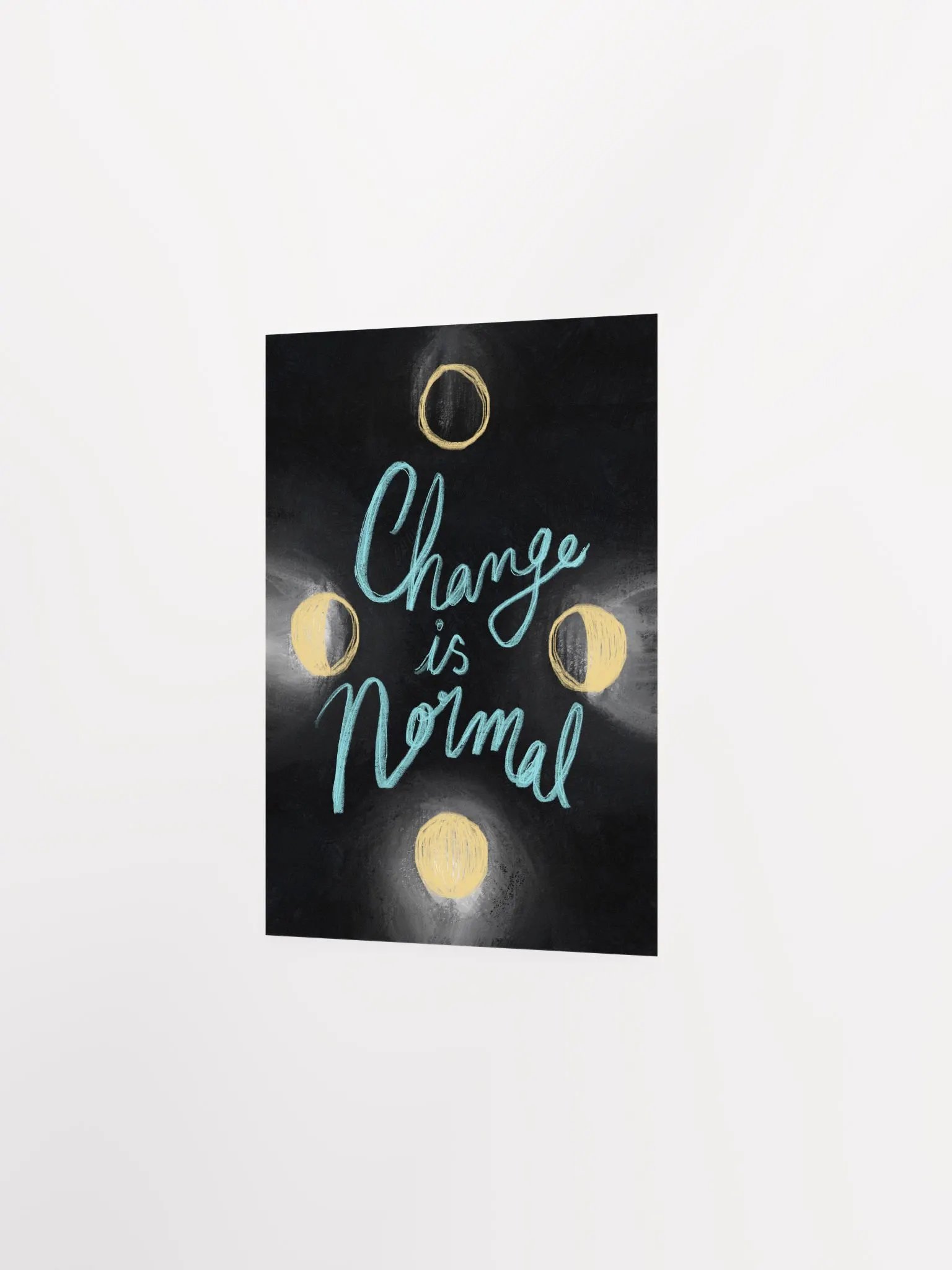 Change Is Normal Art Print product image (8)