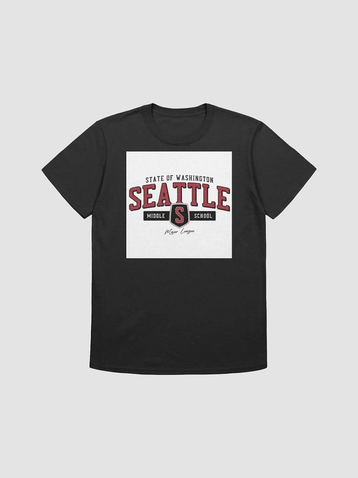 Man T-Shirt Seattle Washington Unisex Softstyle T-Shirt product image (1)