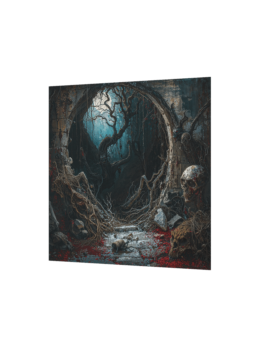 The Crimson Threshold Matte Poster product image (7)
