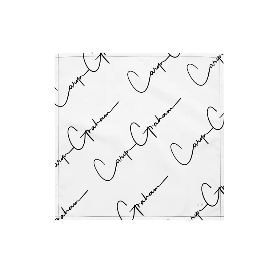 Caryn Graham Monogram Print Bandana product image (1)