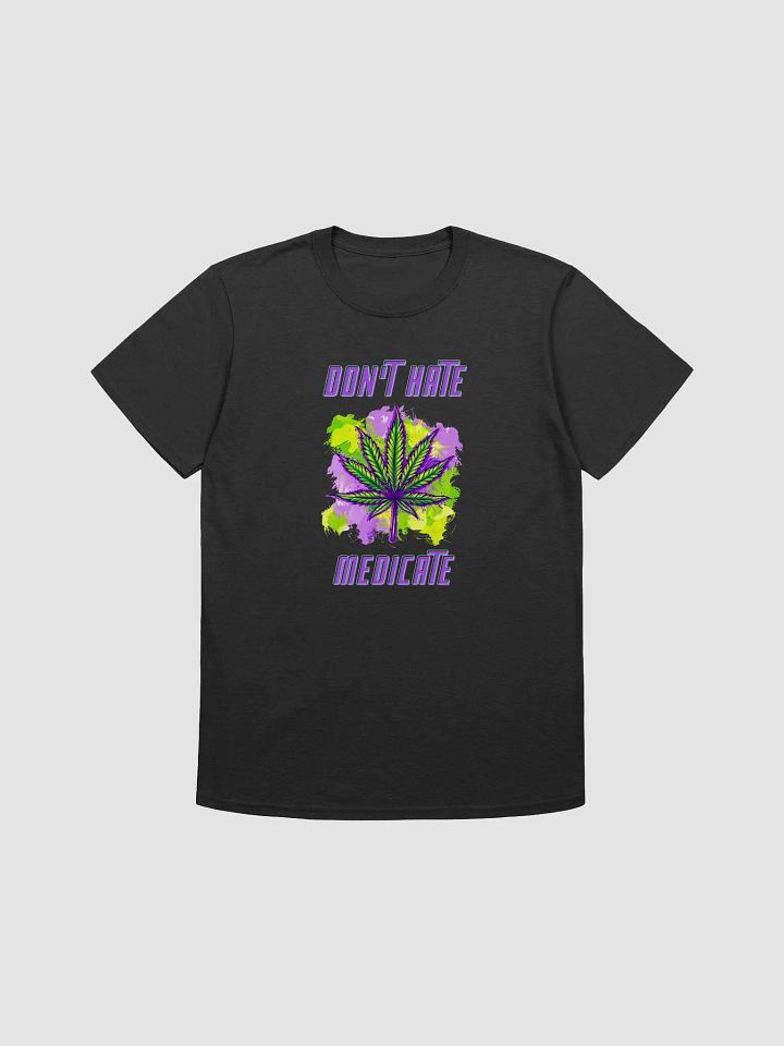Vibrant Medicate Marijuana Leaf T-Shirt product image (1)