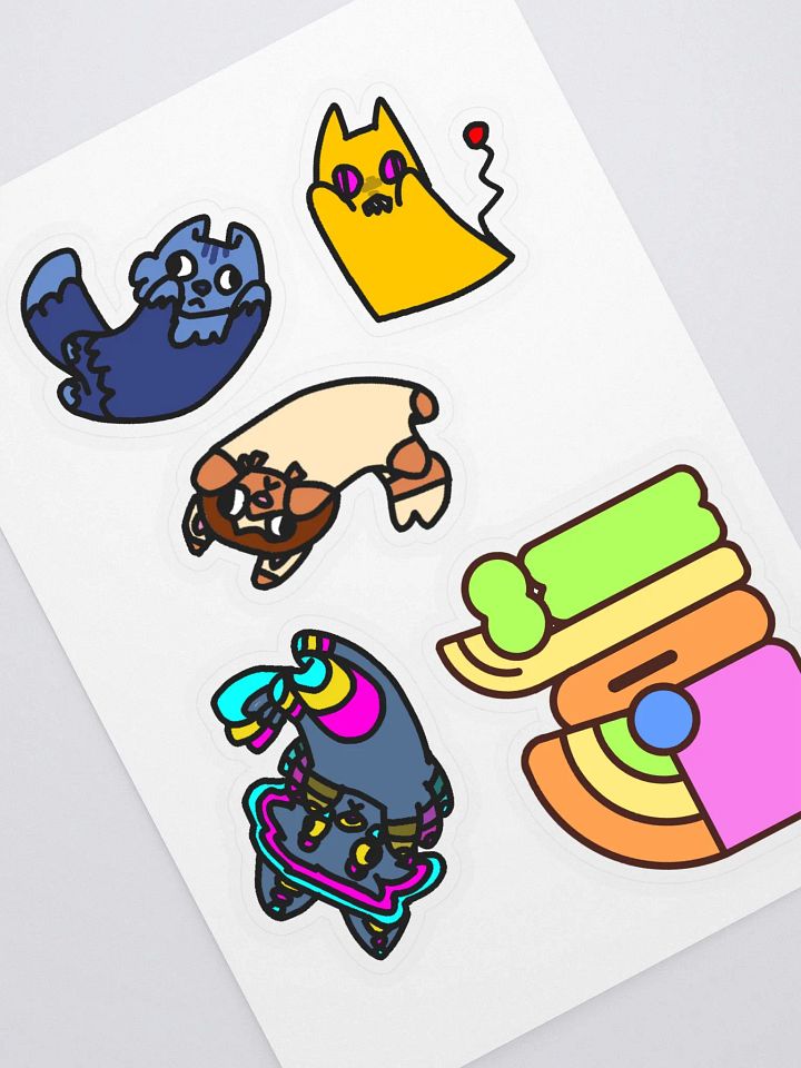 Fofii Fofii Fofii Sticker Sheet product image (1)
