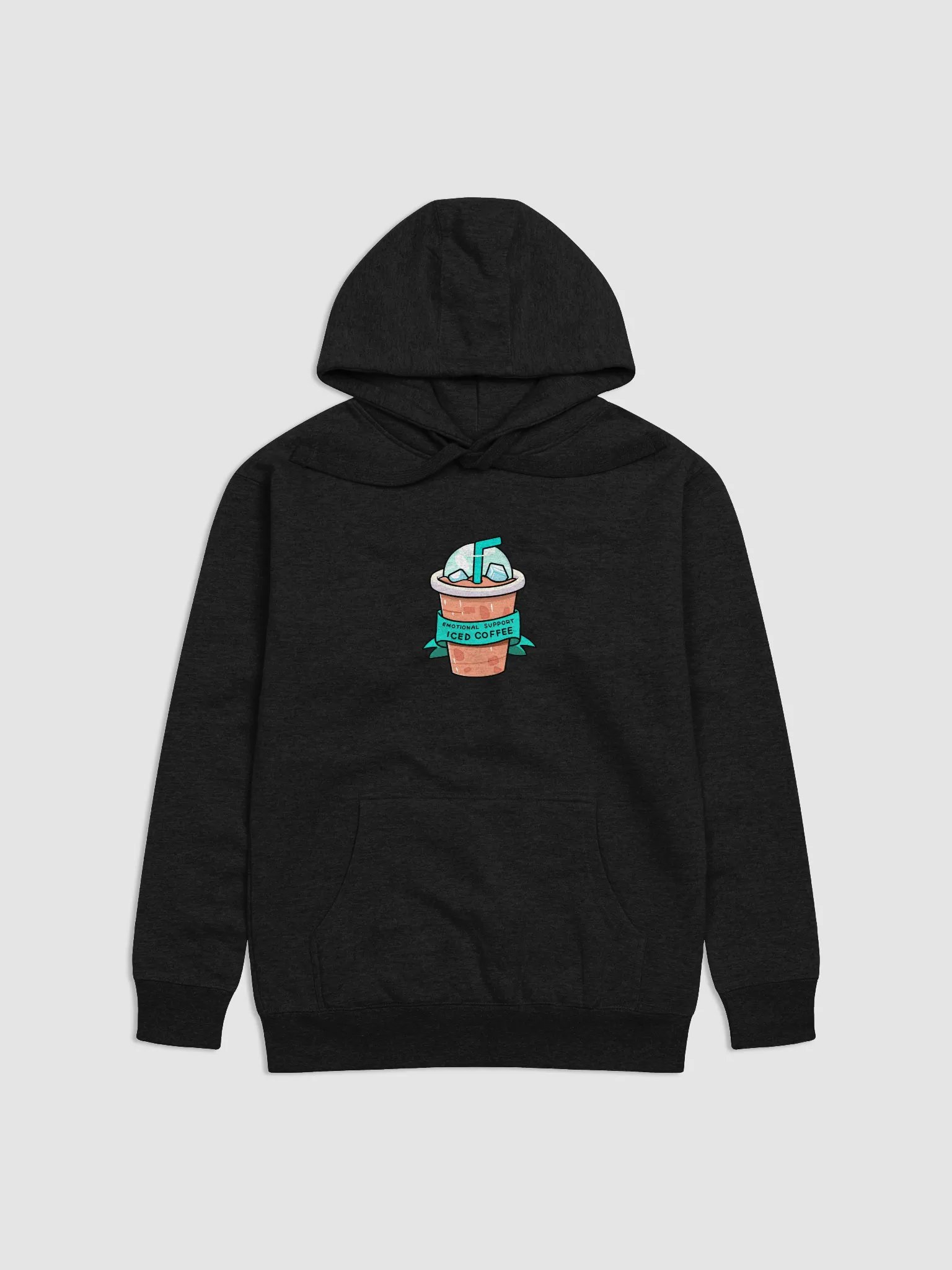 Emotional Support Iced Coffee Hoodie product image (11)